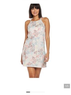 Prana Multicolor Floral Dress